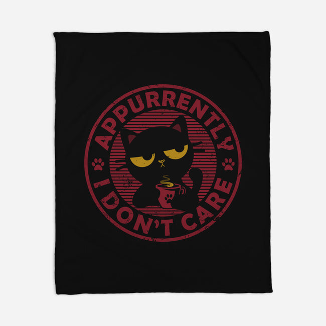 Appurrently I Don't Care-None-Fleece-Blanket-erion_designs