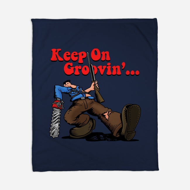 Keep On Groovin-None-Fleece-Blanket-Boggs Nicolas