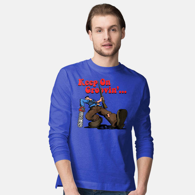 Keep On Groovin-Mens-Long Sleeved-Tee-Boggs Nicolas