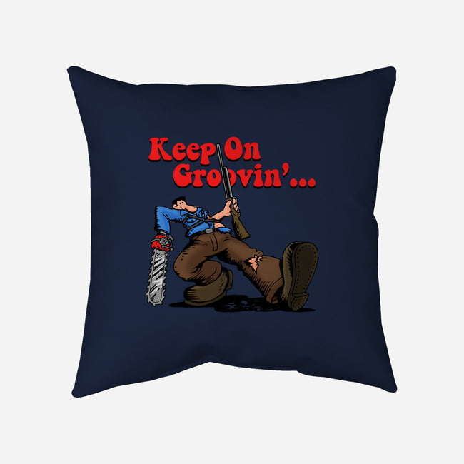 Keep On Groovin-None-Removable Cover-Throw Pillow-Boggs Nicolas