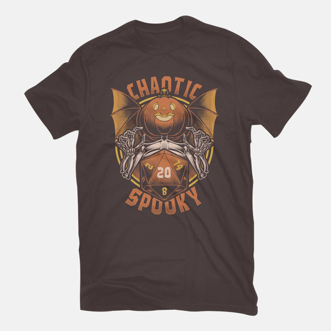 Chaotic Spooky Halloween RPG-Womens-Basic-Tee-Studio Mootant