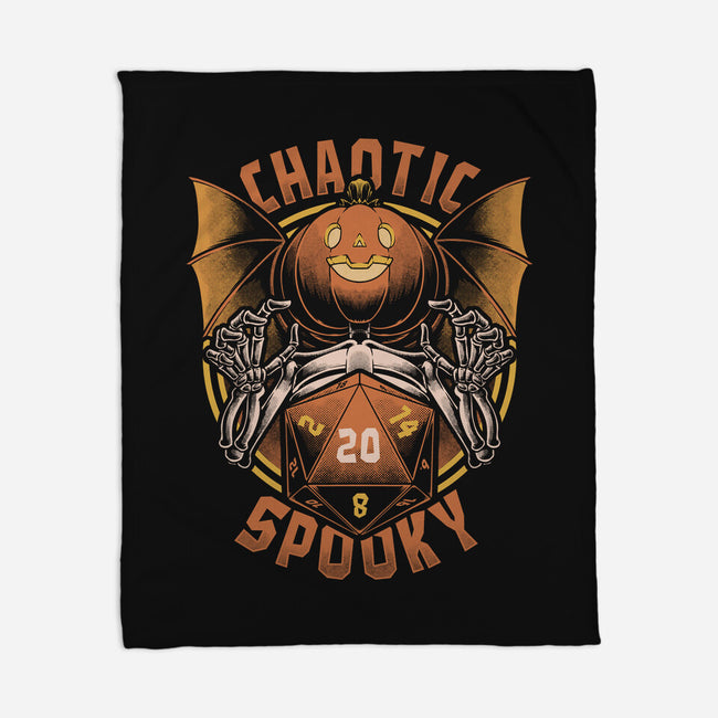 Chaotic Spooky Halloween RPG-None-Fleece-Blanket-Studio Mootant