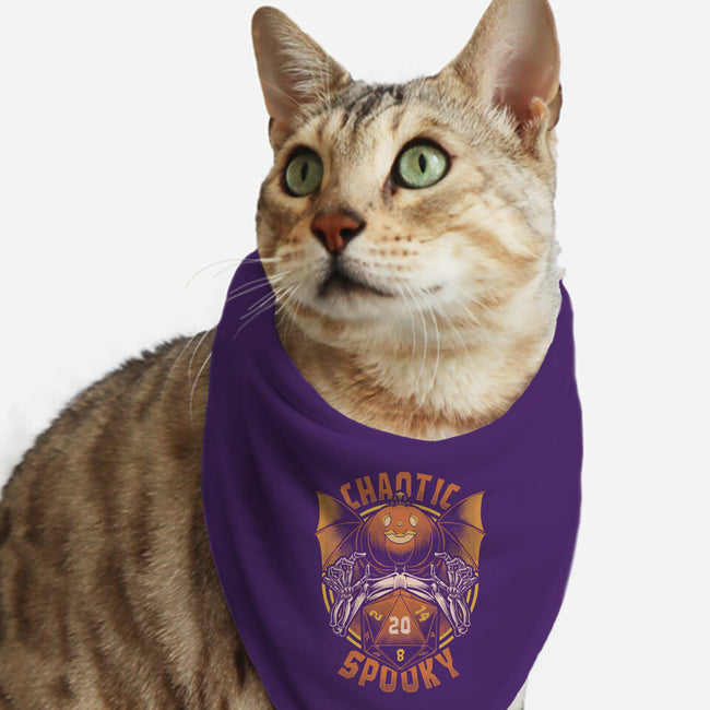 Chaotic Spooky Halloween RPG-Cat-Bandana-Pet Collar-Studio Mootant