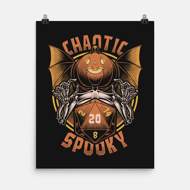 Chaotic Spooky Halloween RPG-None-Matte-Poster-Studio Mootant