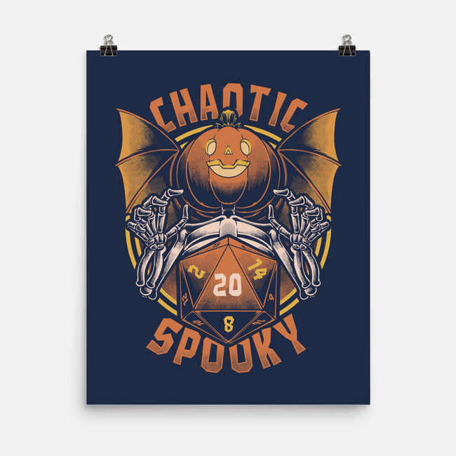 Chaotic Spooky Halloween RPG-None-Matte-Poster-Studio Mootant