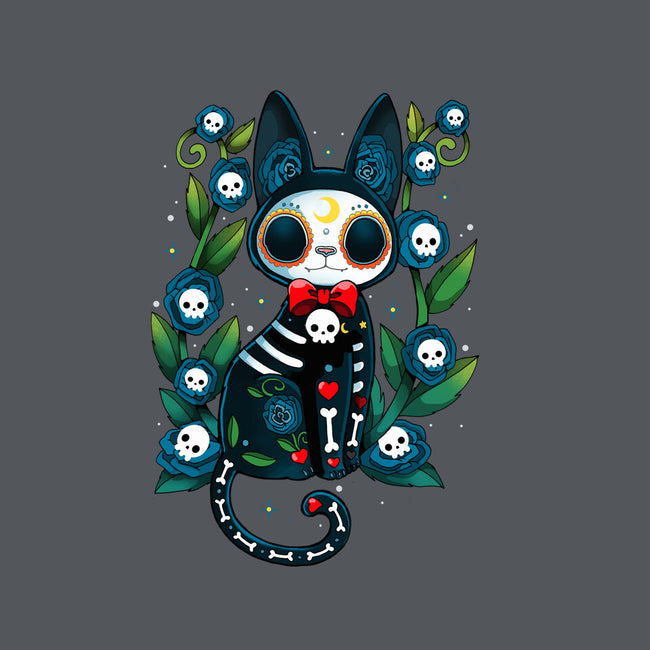 Halloween Skeleton Cat-None-Glossy-Sticker-Vallina84