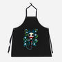 Halloween Skeleton Cat-Unisex-Kitchen-Apron-Vallina84