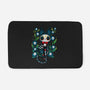 Halloween Skeleton Cat-None-Memory Foam-Bath Mat-Vallina84