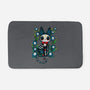 Halloween Skeleton Cat-None-Memory Foam-Bath Mat-Vallina84