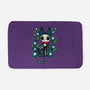 Halloween Skeleton Cat-None-Memory Foam-Bath Mat-Vallina84