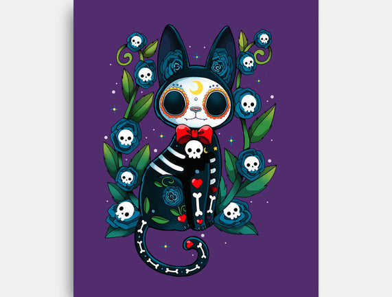 Halloween Skeleton Cat