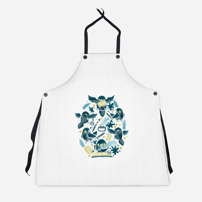 Never More Raven-Unisex-Kitchen-Apron-Vallina84