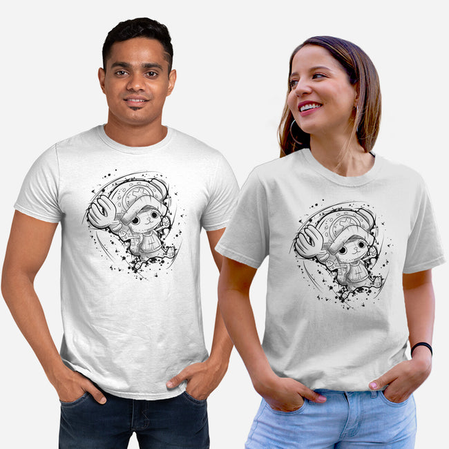 Nakama Sketch-Unisex-Basic-Tee-nickzzarto