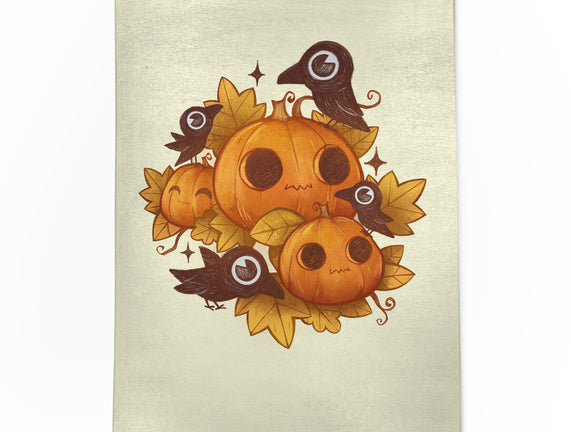 Pumpkins And Crows