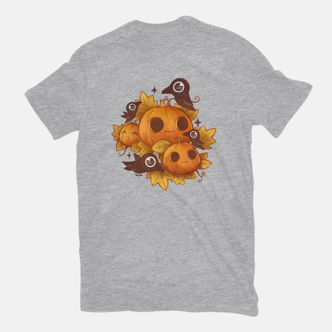 Pumpkins And Crows-Mens-Basic-Tee-ricolaa