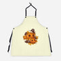 Pumpkins And Crows-Unisex-Kitchen-Apron-ricolaa