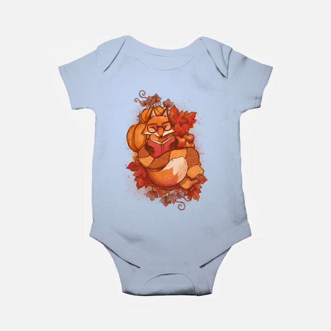 Autumn Reader-Baby-Basic-Onesie-ricolaa