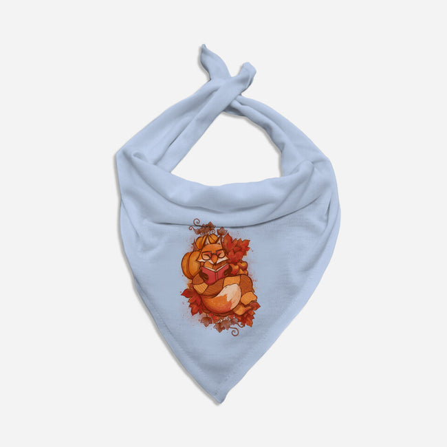 Autumn Reader-Cat-Bandana-Pet Collar-ricolaa