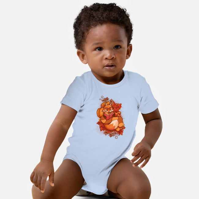 Autumn Reader-Baby-Basic-Onesie-ricolaa