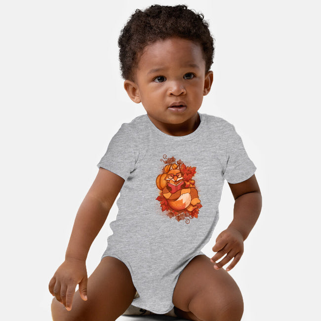 Autumn Reader-Baby-Basic-Onesie-ricolaa