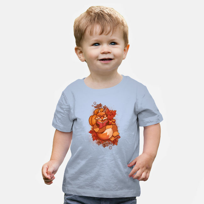 Autumn Reader-Baby-Basic-Tee-ricolaa