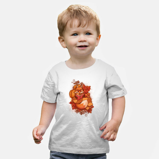 Autumn Reader-Baby-Basic-Tee-ricolaa