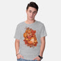 Autumn Reader-Mens-Basic-Tee-ricolaa