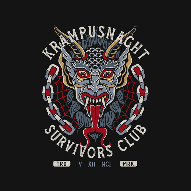 Krampusnacht Survivors Club-Unisex-Zip-Up-Sweatshirt-Nemons