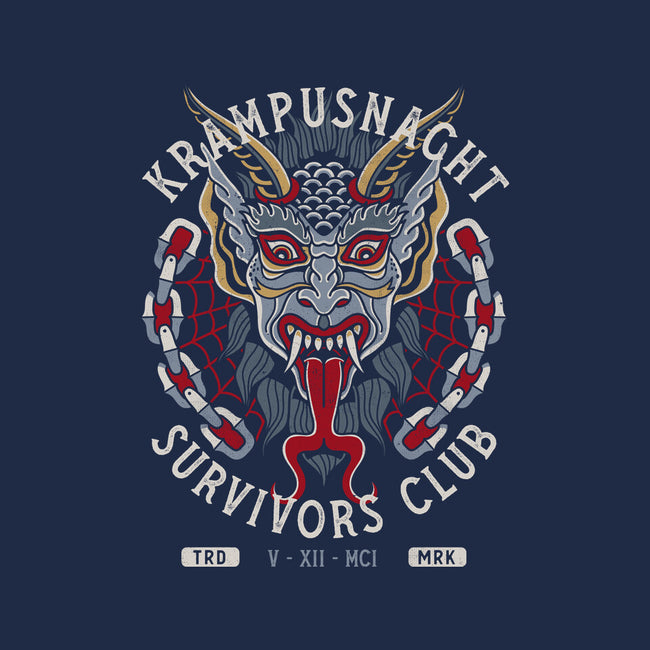 Krampusnacht Survivors Club-None-Removable Cover-Throw Pillow-Nemons