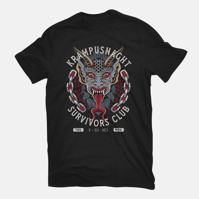 Krampusnacht Survivors Club-Mens-Basic-Tee-Nemons