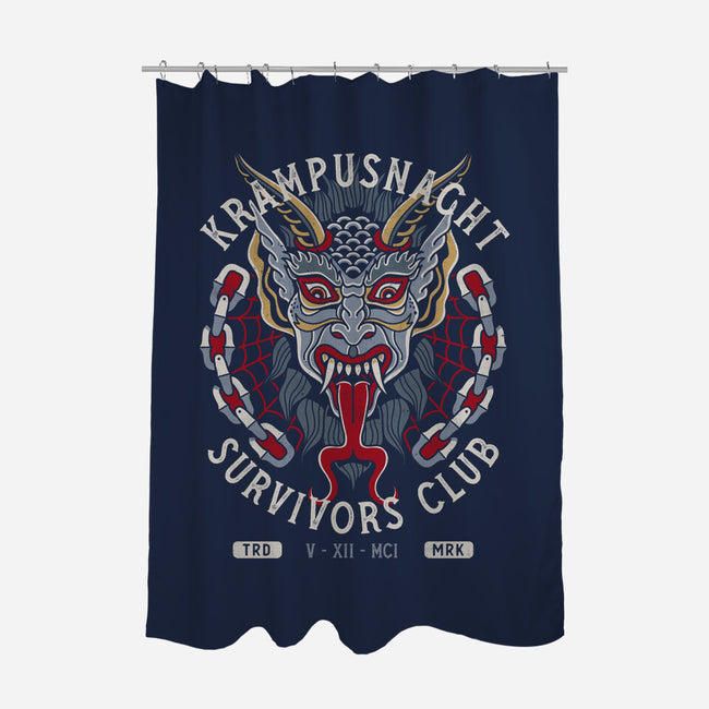 Krampusnacht Survivors Club-None-Polyester-Shower Curtain-Nemons