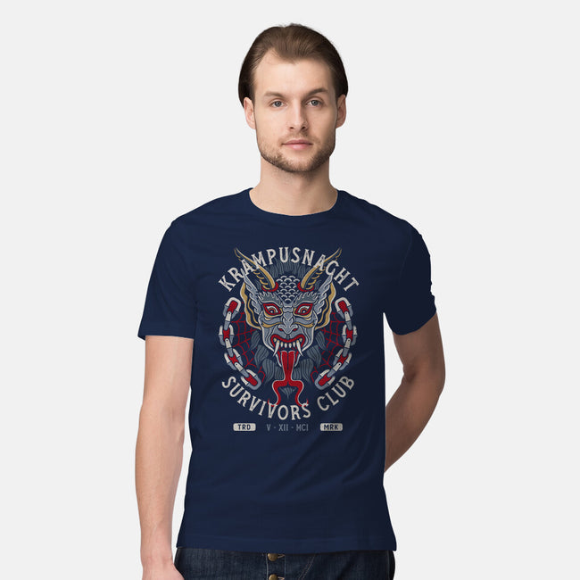 Krampusnacht Survivors Club-Mens-Premium-Tee-Nemons