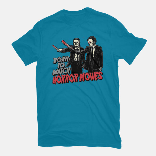 Horror Duo-Mens-Heavyweight-Tee-momma_gorilla