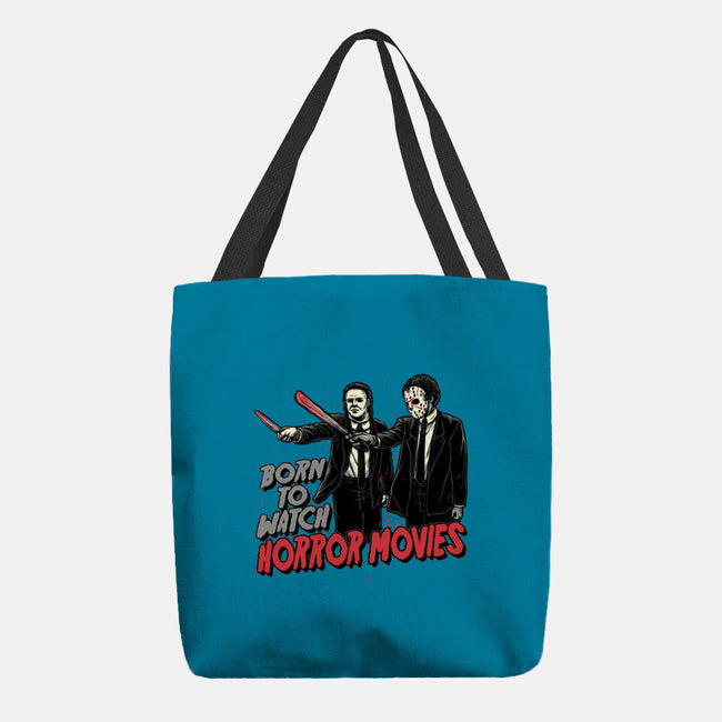 Horror Duo-None-Basic Tote-Bag-momma_gorilla