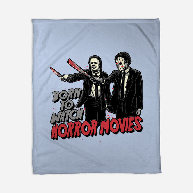 Horror Duo-None-Fleece-Blanket-momma_gorilla