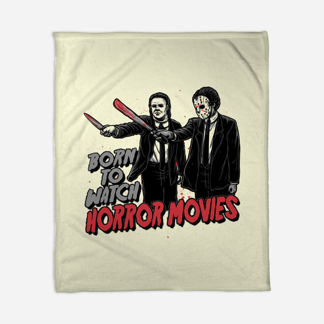 Horror Duo-None-Fleece-Blanket-momma_gorilla