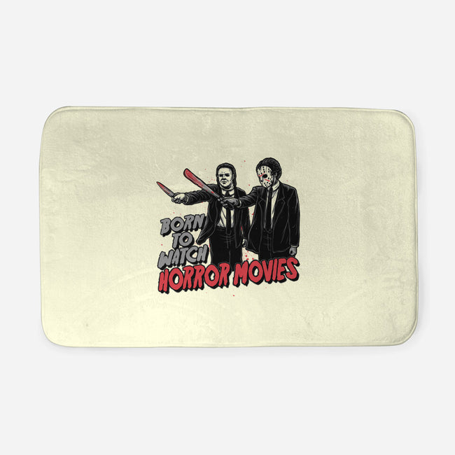 Horror Duo-None-Memory Foam-Bath Mat-momma_gorilla