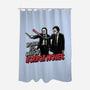 Horror Duo-None-Polyester-Shower Curtain-momma_gorilla