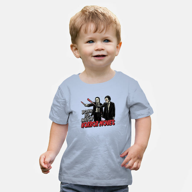 Horror Duo-Baby-Basic-Tee-momma_gorilla