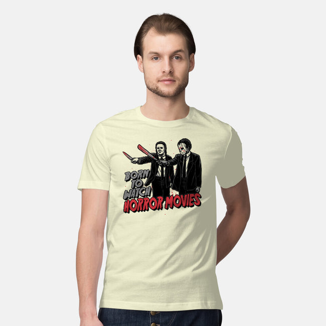 Horror Duo-Mens-Premium-Tee-momma_gorilla