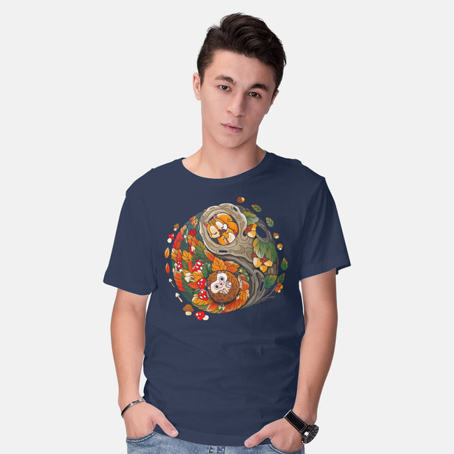 Ying Yang Autumn-Mens-Basic-Tee-Vallina84