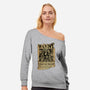 Friendship Is Priceless-Womens-Off Shoulder-Sweatshirt-Badbone Collections