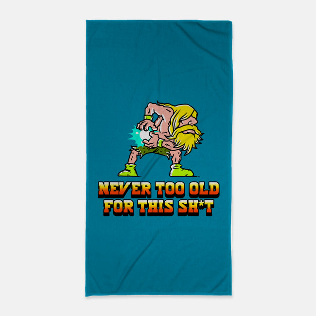 Never Too Old-None-Beach-Towel-naomori