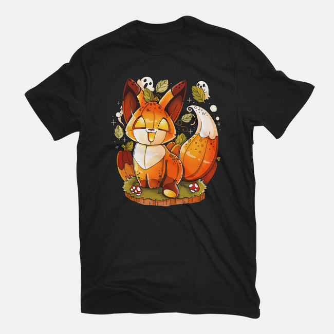 Pumpkin Fox-Youth-Basic-Tee-Vallina84