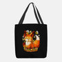 Pumpkin Fox-None-Basic Tote-Bag-Vallina84