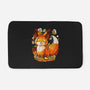 Pumpkin Fox-None-Memory Foam-Bath Mat-Vallina84