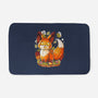 Pumpkin Fox-None-Memory Foam-Bath Mat-Vallina84