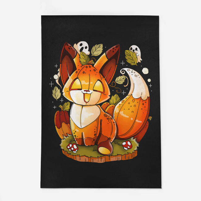 Pumpkin Fox-None-Indoor-Rug-Vallina84