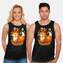 Pumpkin Fox-Unisex-Basic-Tank-Vallina84