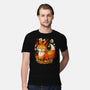 Pumpkin Fox-Mens-Premium-Tee-Vallina84